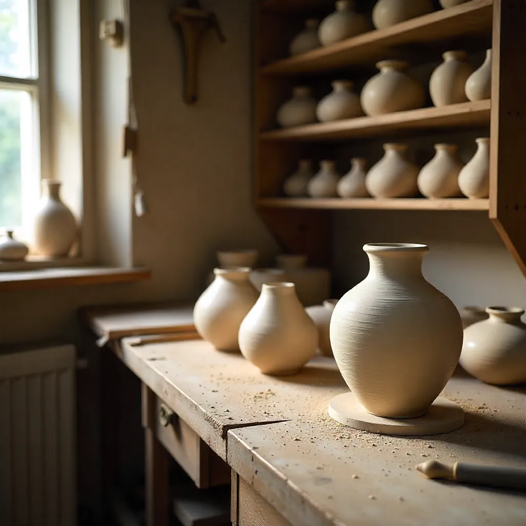 Bisque firing process